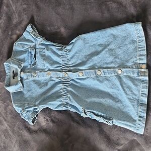 Girls denim skirt dress